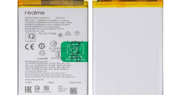 Coque De Protection "Power + Volume" Pour Realme C53 - Occasion, état Correct Et Fonctionnel